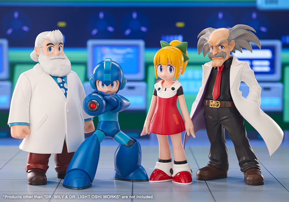 Dr. Wily & Dr. Light OSHI WORKS Complete Figure