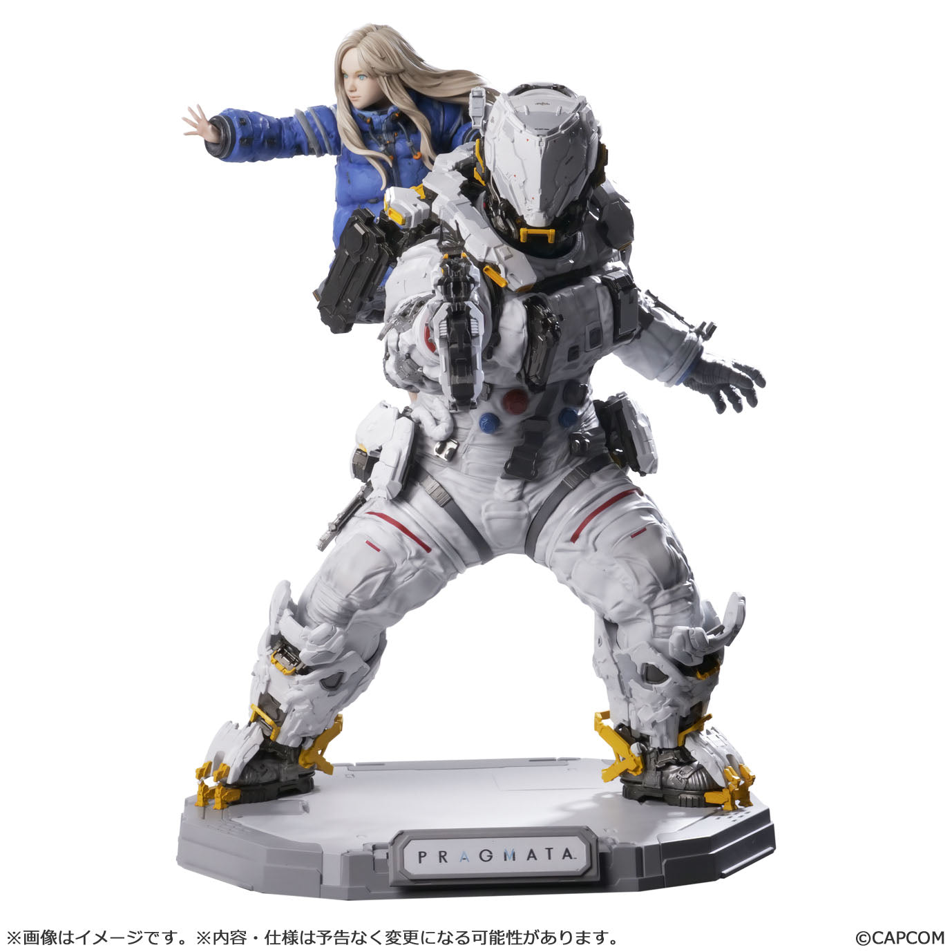 Capcom Figure Builder Creator's Model PRAGMATA Hugh & Diana 1/7 Scale Figure