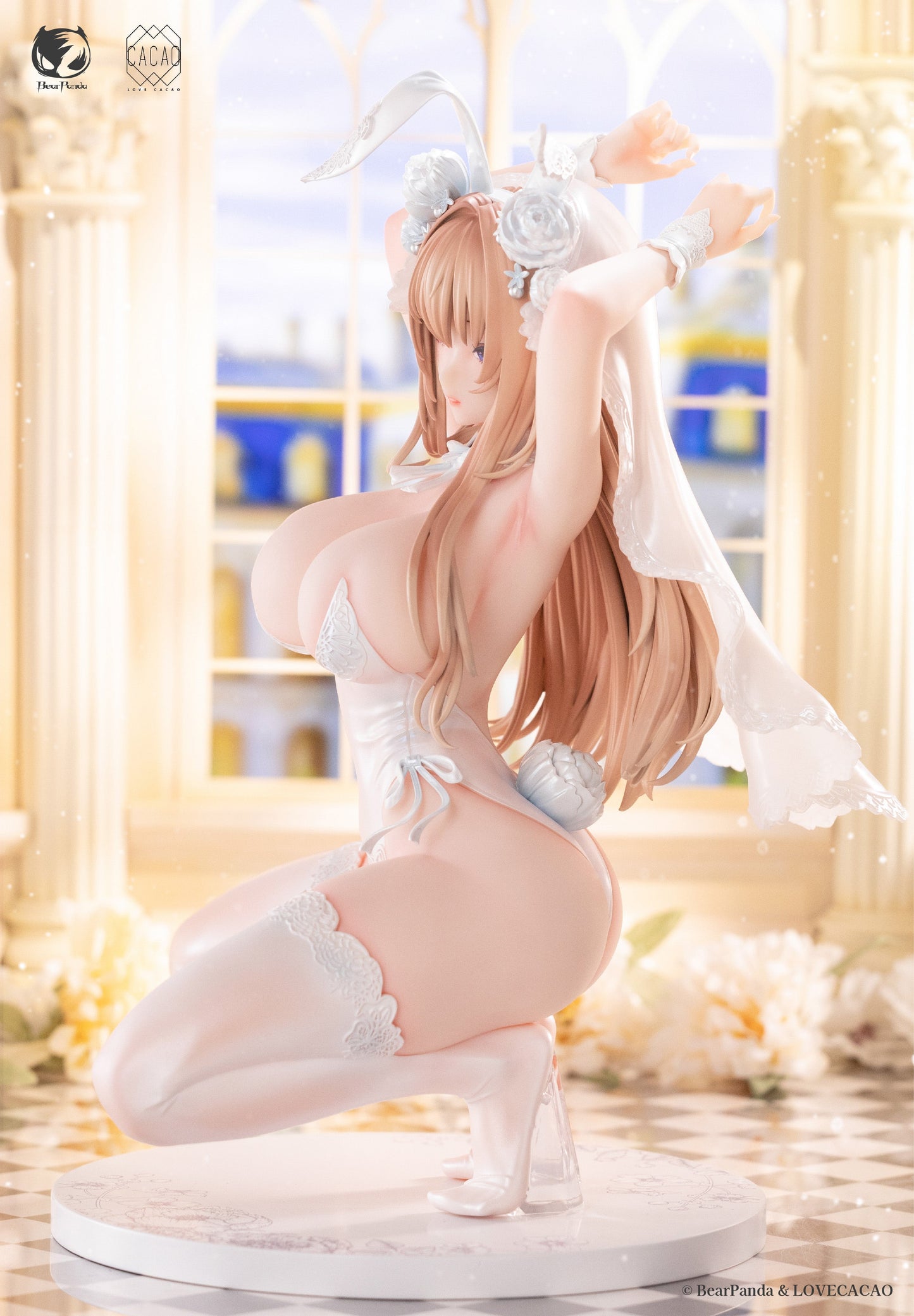 Blossom Bunny illustration by LOVECACAO 1/4 Scale Figure