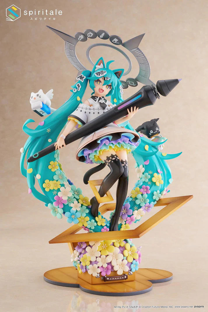 Hatsune Miku x Naoki Saito My Figure Making! -The Painter ver.- 1/7 Scale Figure