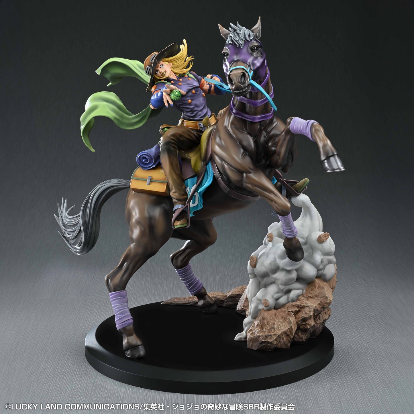 STEEL BALL RUN JoJo's Bizarre Adventure Gyro Zeppeli & Valkyrie Complete Figure
