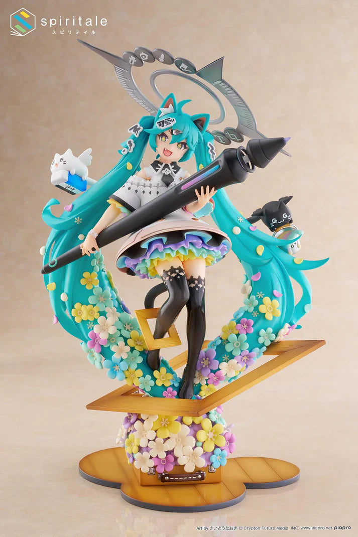 Hatsune Miku x Naoki Saito My Figure Making! -The Painter ver.- 1/7 Scale Figure