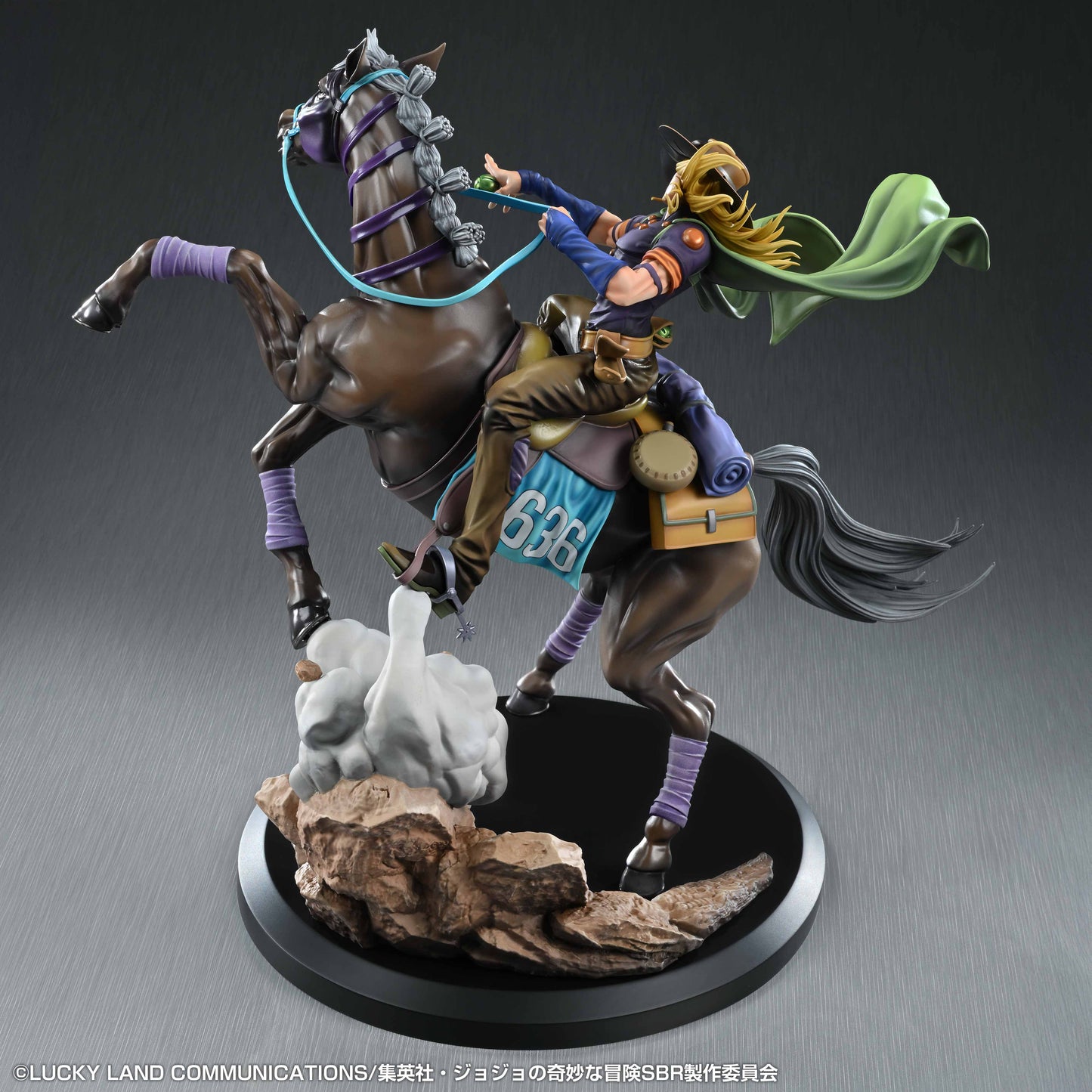 STEEL BALL RUN JoJo's Bizarre Adventure Gyro Zeppeli & Valkyrie Complete Figure