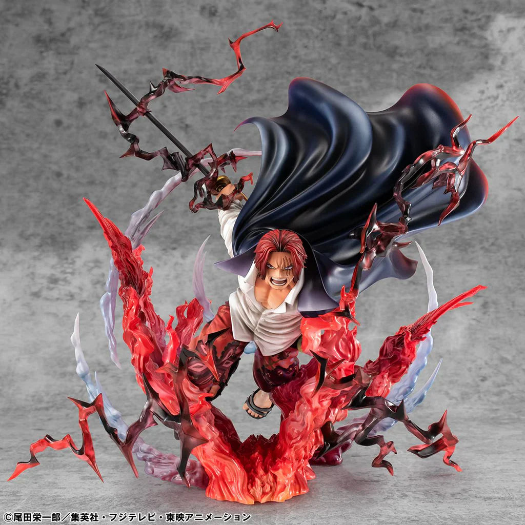 Portrait.Of.Pirates (POP) ONE PIECE "SA-MAXIMUM" Leader of Red Hair Pirates Red-Haired Shanks Kamusarii