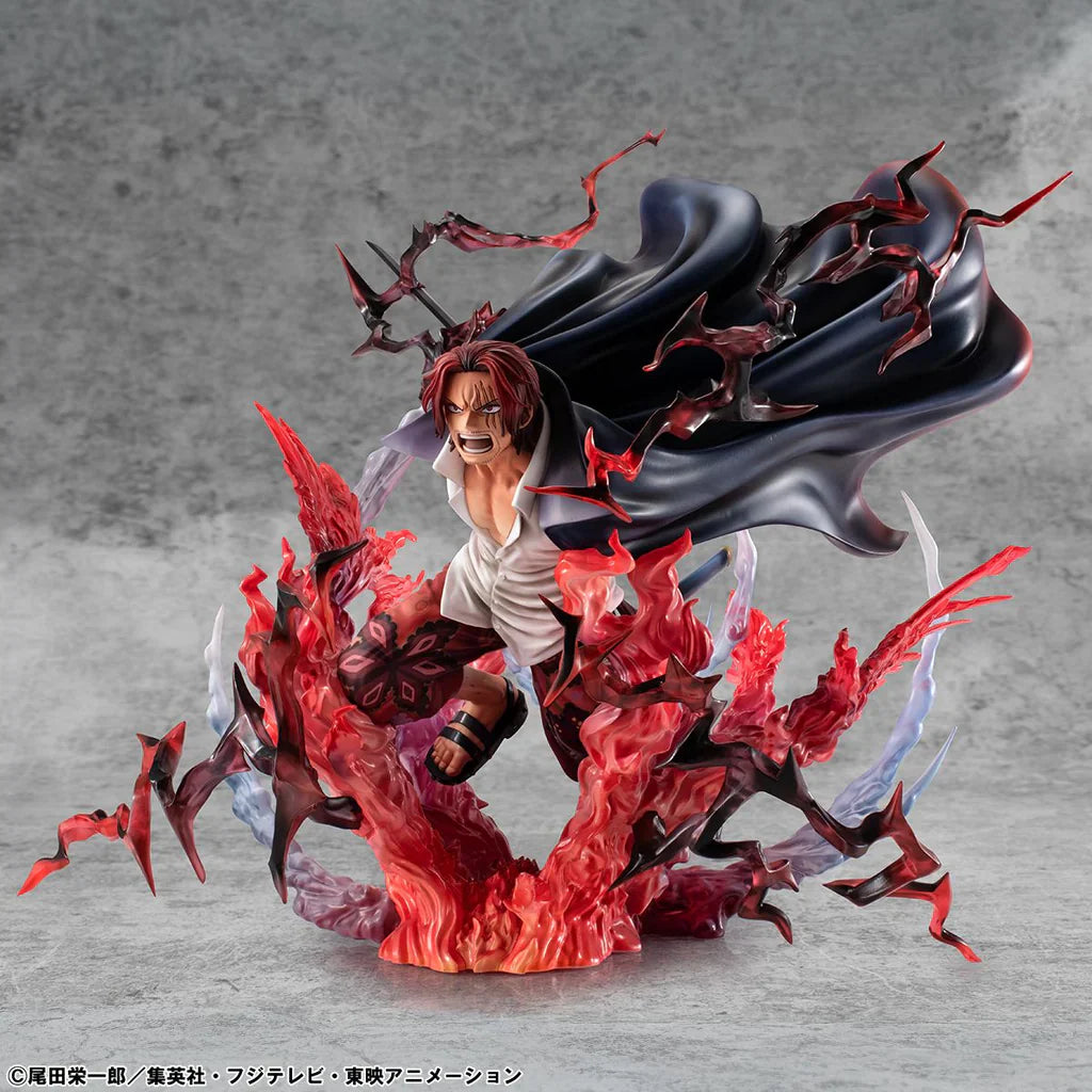 Portrait.Of.Pirates (POP) ONE PIECE "SA-MAXIMUM" Leader of Red Hair Pirates Red-Haired Shanks Kamusarii