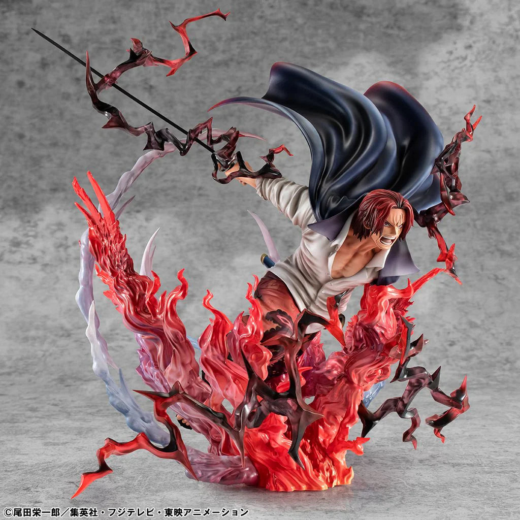 Portrait.Of.Pirates (POP) ONE PIECE "SA-MAXIMUM" Leader of Red Hair Pirates Red-Haired Shanks Kamusarii
