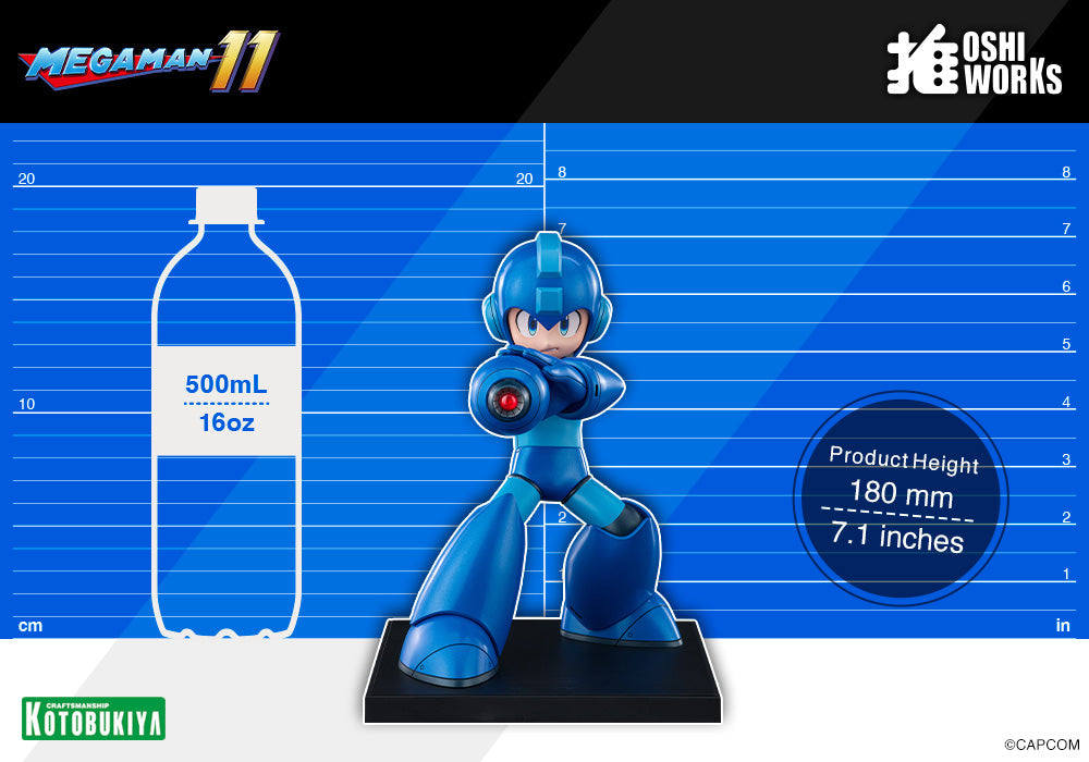 Mega Man OSHI WORKS Complete Figure