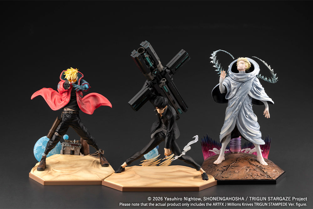 ARTFX J Millions Knives TRIGUN STAMPEDE Ver. 1/8 Scale Figure